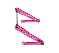 Ensemble de barres stabilisatrices arrière en alliage d'aluminium 7075-T6 pour kit optique Vanquish 1:10 H10/Yokohama RTR/Sparco RTR Rock Crawler - Rose