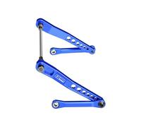 Ensemble de barres stabilisatrices arrière en alliage d'aluminium 7075-T6 pour kit optique Vanquish 1:10 H10/Yokohama RTR/Sparco RTR Rock Crawler Upgrades - Bleu