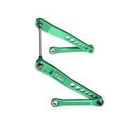 Ensemble de barres stabilisatrices arrière en alliage d'aluminium 7075-T6 pour kit optique Vanquish 1:10 H10/Yokohama RTR/Sparco RTR Rock Crawler - Vert
