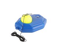 Ensemble de Base de Balle de Tennis avec Corde élastique, Base en Plastique Robuste, Aide à L'entraînement de Tennis Facile à Utiliser pour Perfectionner Les Compétences, Jardin/Parc
