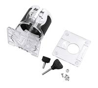 Ensemble de base de conception de cylindre Outils de travail du bois Couvercle transparent Machine de coupe Ups