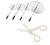 Ensemble de Base d'ouverture Clou de Fleur Lève-Fleur Ciseaux Décoration de gâteau Fournitures de confiserie Outils de confiserie (Ensemble de 5 pièces) Agile et Professionnel.