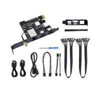 Ensemble de base KVM PCIe complet pour améliorer les ordinateurs de bureau et une solution réseau stable