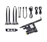 Ensemble de base KVM PCIe complet pour améliorer les ordinateurs de bureau et une solution réseau stable