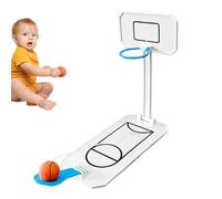 Ensemble De Basket-Ball De Bureau - Mini Jeu D', Jouet De Sport De Table, Cerceau Interactif avec Fonction De Balle Rebondissante | Divertissement Amusant pour, Adultes, Bureau, Maison,