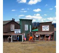 Ensemble de bâtiments Western-HO 1/87-KIBRI 38502