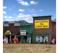 Ensemble de bâtiments Western-HO 1/87-KIBRI 38508