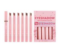 Ensemble De Bâtons De Fard À Paupières Double Couleur - Stylo À Paupières Dégradé Avec Surligneur Sous Les Yeux | Formule Crème Imperméable Anti-taches En Un Seul Geste Pour Des Looks
