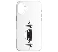 Ensemble de battements de Coeur pour Voiture électrique pour Coque pour iPhone 16 Plus
