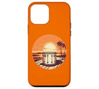 Ensemble de Batterie de Musicien Vintage Sunset Batteur Cadeaux Coque pour iPhone 12 Mini