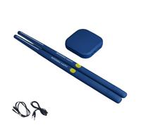 Ensemble de batterie électrique portable virtuel avec baguettes de batterie, instruments de musique légers pour débutants pour adultes et enfants