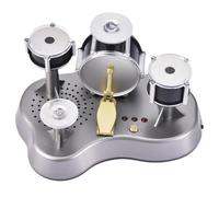 Ensemble de batterie pour - électronique portable, mini bureau | Tambour tactile au doigt, nouveau kit, jouet musical, instrument percussion, percussion activité d'apprentissage,