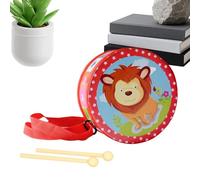 Ensemble de Batterie pour - Jouet à Percussion à Sangle réglable de 15 cm - Instrument de Musique d'apprentissage du Rythme pour l'éducation précoce pour Les garçons et Les Filles âgés de 2 à