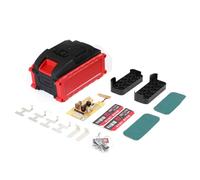 Ensemble de batteries 21700 avec Protections sûres, tournevis, perceuse, boîte de batterie, étui de sécurité amélioré, organisateur