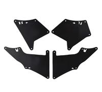 Ensemble De Bavettes Garde Boue Universelles pour Toyota Land Cruiser Prado 2003 2020 Garde-Boue Avant Et Arrière Doublures De Tablier Protection Joint