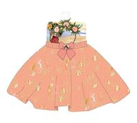 Ensemble de beauté accessoires fantaisie Moana | Jupe enfant couleur corail avec nœud et bandeau décoratif | Costume tropical pour filles Disney