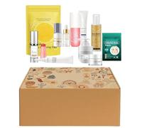 Ensemble de beauté - Kit de nettoyage du visage raffermissant et hydratant, produits de soins du visage pour femme, maman, petite amie, vacances, anniversaire, voyage, maison, Noël