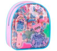 Ensemble de beauté pour Enfants avec Sac à Dos Transparent, Brosse et Pinces, Design coloré, pour Filles