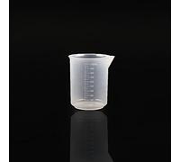 Ensemble de béchers Labasics, béchers Griffin gradués en plastique borosilicaté de forme basse Cylindre de mesure Bouteilles de cruche de laboratoire Outils pour laboratoire 1000 ml