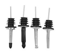 Ensemble de becs verseurs de vin en acier inoxydable 304, 4 pièces, bouchons verseurs d'alcool durables de haute qualité pour et Restaurants à usage domestique