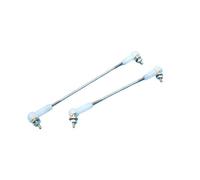 Ensemble De Biellettes M2 en Plastique avec Raccord À Rotule - Système De Direction pour Modèles RC, Longueur Réglable De 25mm À 250mm(White,L85MM)