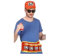 Ensemble de bière Beerman - FIESTAS GUIRCA, S.L. - TU - Noir - Accessoires pour carnaval et soirées à thème