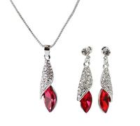 Ensemble de bijoux asymétriques à la mode, collier à breloques et boucles d ' oreilles, Texture en alliage, adapté tenues de assorties, ensemble de boucles d ' oreilles et collier, ensembles de
