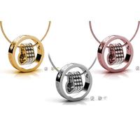 Ensemble de bijoux ornés de cristaux Swarovski® : Or / Avec boîte cadeau / x 1