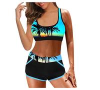 Ensemble De Bikini Femme - EléGant Confortable Soutien Gorge Et Tanga Imprimé Sexy Bikini Vintage Bikini Bikini String Classique Ensemble De Swimwear De Plage