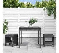 Ensemble de Bistrot de Jardin Meuble de Patio 3 pcs Bois de Pin Massif vidaXL