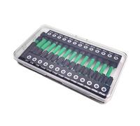 Ensemble de bits Torx, kit de couple de forage, 4,92x2,76 pouces de conduite d'épreuves, construction en acier durci, conseils de précision pour les réparations automobiles, projets ménagers, construc