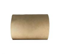 Ensemble de bloc-notes vintage en papier kraft avec clip en métal, rouleau de papier kraft rechargeable pour notes, bloc-notes à profil bas à suspendre, bloc-notes déchirable pour notes, croquis