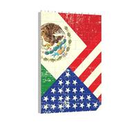 Ensemble de blocs de construction imprimés drapeau mexicain américain pour le développement du cerveau