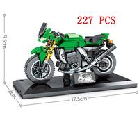 Ensemble De Blocs De Moto Pour Course Tout-Terrain, Modèle De Véhicule, Briques De Construction, Champions De Vitesse, Moto De Ville Sportive, Haute Technologie
