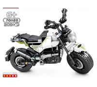 Ensemble De Blocs De Moto Pour Course Tout-Terrain, Modèle De Véhicule, Briques De Construction, Champions De Vitesse, Moto De Ville Sportive, Haute Technologie