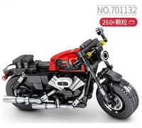 Ensemble De Blocs De Moto Pour Course Tout-Terrain, Modèle De Véhicule, Briques De Construction, Champions De Vitesse, Moto De Ville Sportive, Haute Technologie