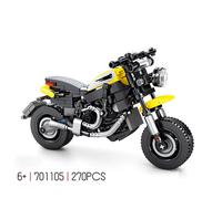 Ensemble De Blocs De Moto Pour Course Tout-Terrain, Modèle De Véhicule, Briques De Construction, Champions De Vitesse, Moto De Ville Sportive, Haute Technologie