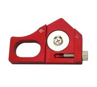 Ensemble de blocs de positionnement réglables en alliage d'aluminium, règle d'angle de mesure de haute précision et outil de marquage pour le travail du bois, la clôture de scie de table de routeur