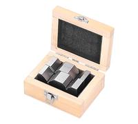 Ensemble de blocs de qualité V industriel | Frame M - Type V haute précision pour les arbres/tuyaux/disques | Bloc en acier en carbone pour inspection et marquage | Outil