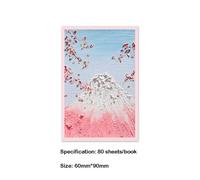 Ensemble De Blocs-Notes Rétro Pour Peinture À L'huile, 80 Feuilles/Paquet, Couleur, Pour Journal Intime, Message, Fournitures De Papeterie Scolaires Et De Bureau