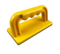 Ensemble de blocs poussoirs et poussoirs en plastique pour le travail du bois, poignée ergonomique, protection des mains et des doigts, compatible avec scie de table et rabot en bois, jaune (A/B/C/D/E