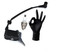 Ensemble de bobine d'allumage pour tondeuse, BTFWM Bobine d'allumage, for Berlan, for Fuxtec, Gardech, Mac Dillen, Mister-Five, Plantiflex,Roxon, for Scion, Silex, for Timberpro, for Timbertech, Timbe
