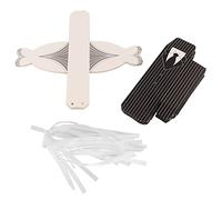 Ensemble de boîtes à bonbons de mariage, 50 pièces, emballage en papier en forme de smoking et de robe avec ruban, élégant et romantique pour cadeaux de mariage, décorations de