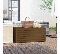 Ensemble de Boîtes de Jardin Terrasse 3 pcs Gris Bois de Pin Massif vidaXL