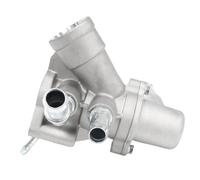 Ensemble de boîtier de thermostat de liquide de refroidissement moteur AT4Z8A586B compatible avec Explorer Flex Taurus 2011-2019 3,5 L NA