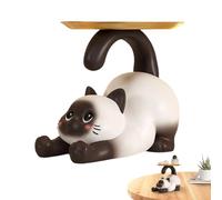 Ensemble de bols à bonbons pour chat - Plateau bleu, petit mini bol, forme dorée mignonne, base en soie douce, travail de haute technologie, bien ferme et, meilleur look en teinte rose pour la