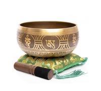 Ensemble de bols de chant tibetain - Facile a jouer a la main authentique pour la meditation Sound Bowl Chakra Yoga Guerison 4 pouces par bazar d