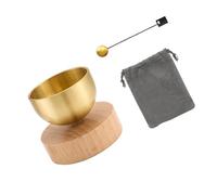 Ensemble de bols de méditation portables en laiton, petit outil de Relaxation chantant avec de rangement pour la pratique de la pleine conscience, petit ensemble de chant
