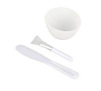 Ensemble de Bols de Mélange de Masque Facial, Kit D'outils de Mélange de Masque Facial avec Spatule de Bâton de Bol de Masque Facial Brosse de Masque Facial en Silicone et Brosses Douces de Qualité Su