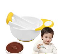 Ensemble de bols de presse-purée, bol de presse-purée,Broyeur de fruits avec tige de broyage - Bol de moulin alimentaire antidérapant et Anti-brûlure, pour faire de la purée de légumes et de fruits